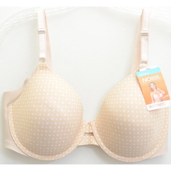 Warner's Women's 38D No Side Effects Underarm-Smoothing Comfort Underwire TShirt - Picture 2 of 8